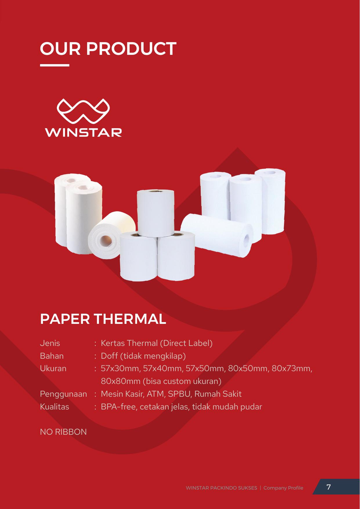 Paper Thermal 57mm